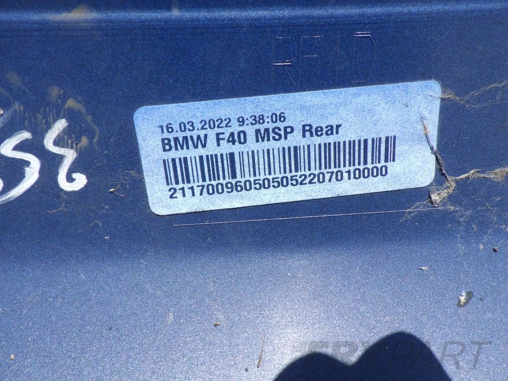 BMW 1 F40 M SPORT 19- Rear Bumper