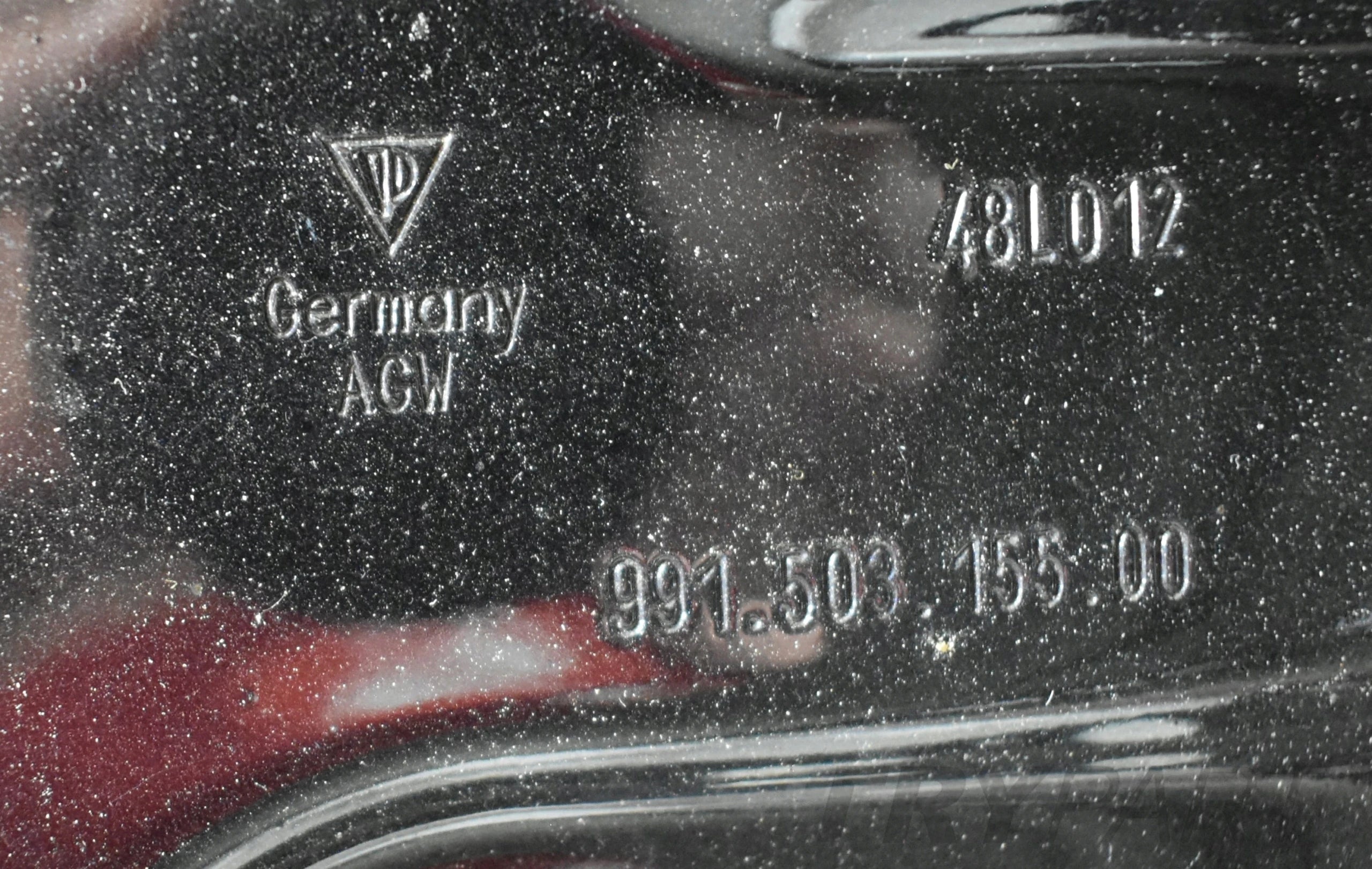 PORSCHE CARRERA 991 911 FRONT LEFT FENDER ORG