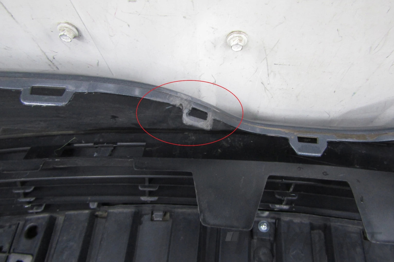 Front Bumper for Renault Clio 4 IV Lift 16- (Underside)