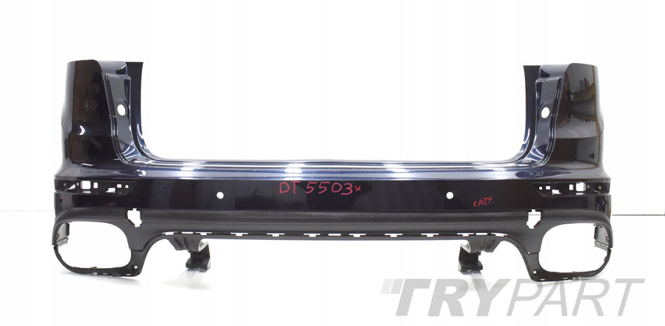 PORSCHE CAYENNE II LIFT 7P5 REAR BUMPER ORG + MOUNTS