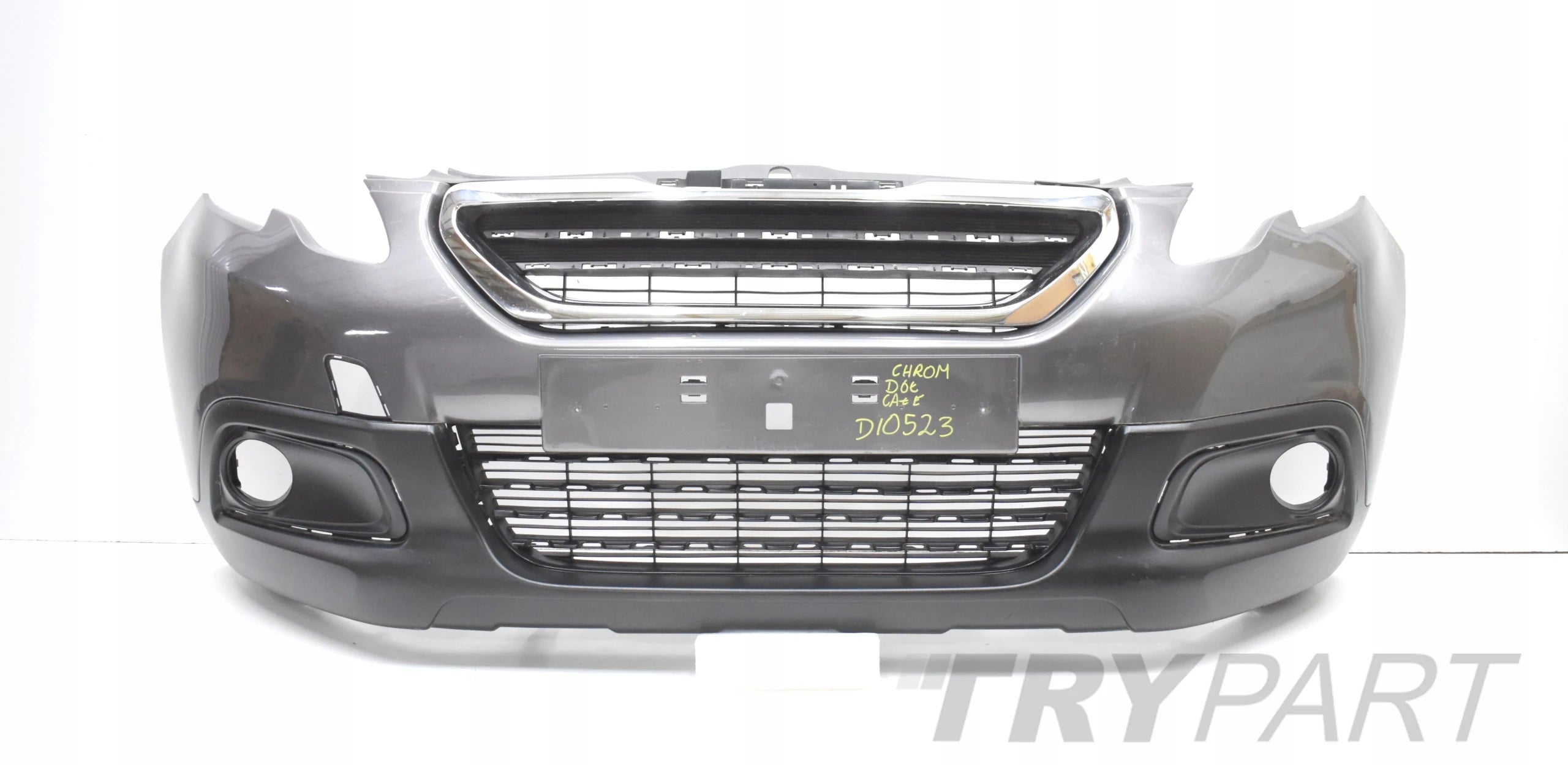 PEUGEOT 2008 I FRONT BUMPER ORIGINAL + BOTTOM + GRILLE