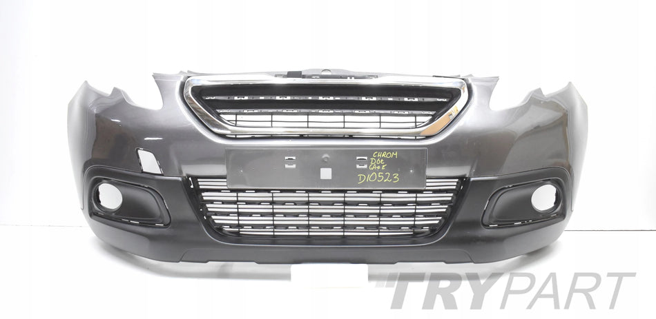 PEUGEOT 2008 I FRONT BUMPER ORIGINAL + BOTTOM + GRILLE