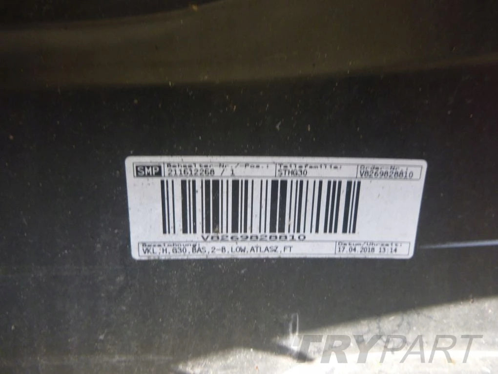 BMW 5 G30 SEDAN 2017- Rear bumper