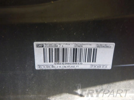 BMW 5 G30 SEDAN 2017- Rear bumper