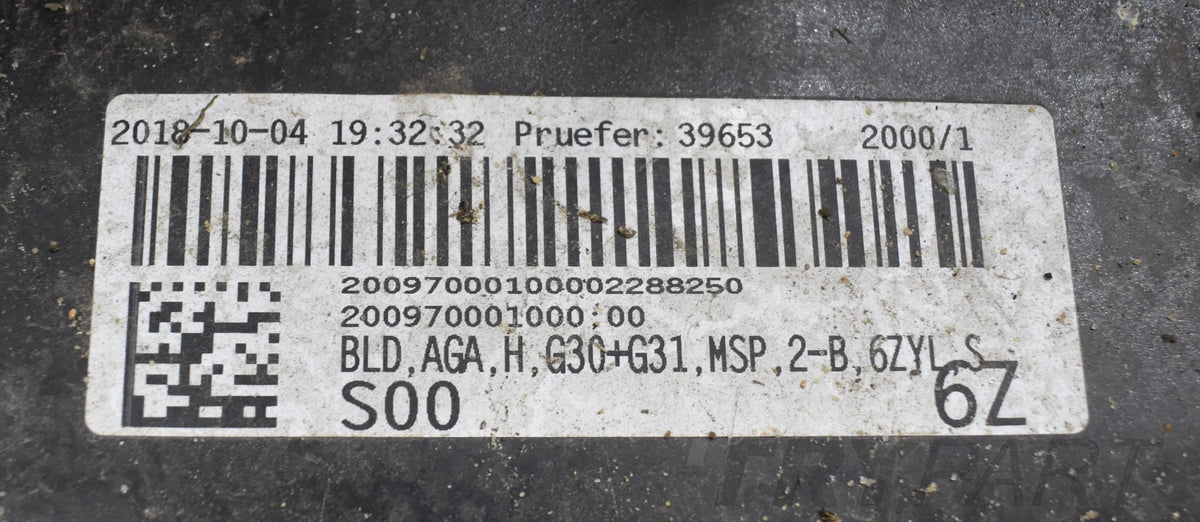 BMW G31 M PACKAGE REAR BUMPER ESTATE ORG + BOTTOM
