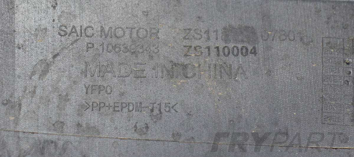 MG ZS LIFT REAR BUMPER ORG