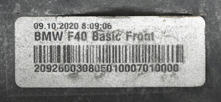 BMW 1 F40 Front Bumper ORIGINAL