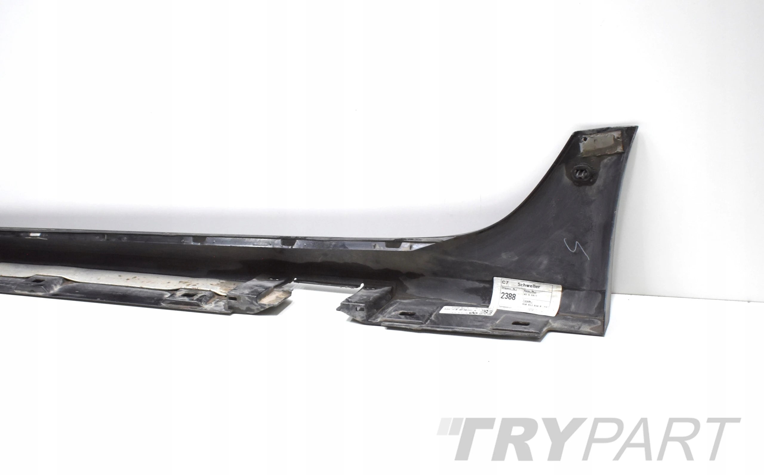 AUDI A6 C7 S LINE LIFT RIGHT SILL STRIP ORG