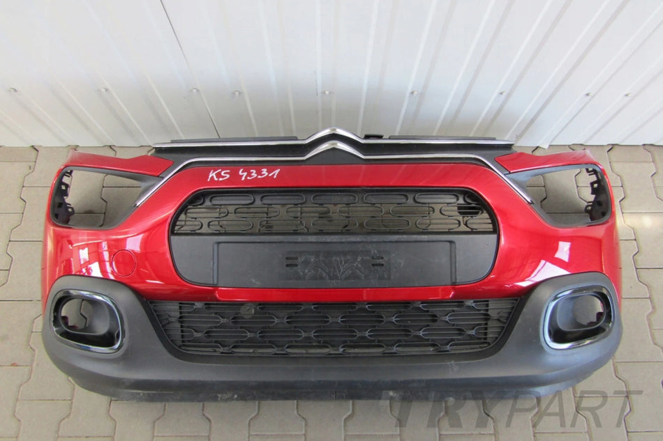 Front Bumper for Citroen C3 III 3 Facelift 2020-