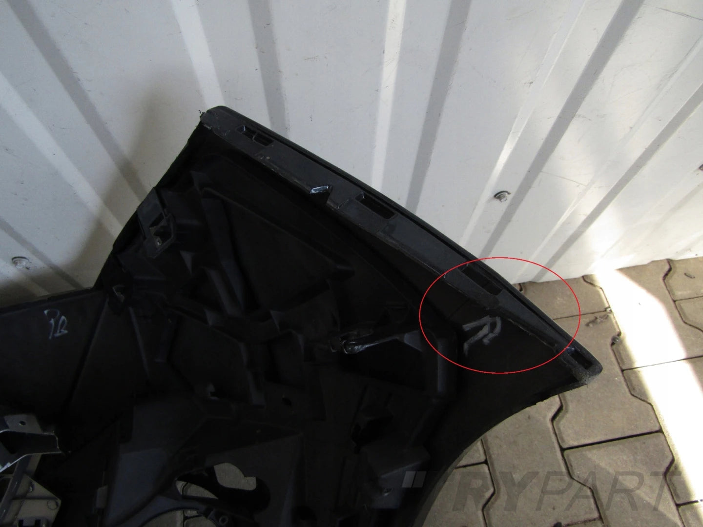 Front bumper RENAULT GRAND SCENIC III 3 09-12