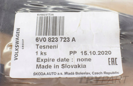 SKODA FABIA III RAPID Hood Seal Scuttle Panel Seal