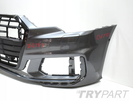 AUDI A6 C8 4K S LINE FRONT BUMPER + GRILLE