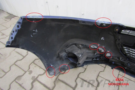 Peugeot 208 Facelift Front Bumper 2015-2019