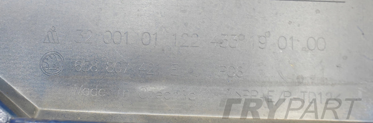 SKODA KAMIQ 658 LIFT REAR BUMPER ORIGINAL + BOTTOM