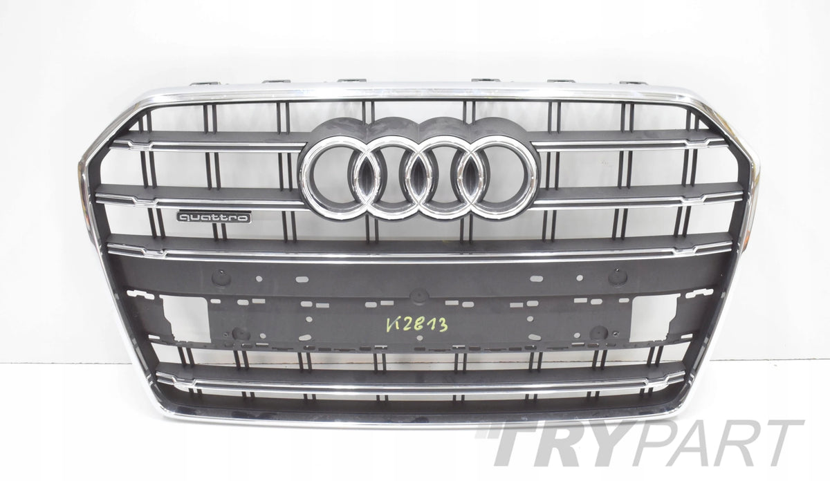 AUDI A6 S6 C7 4G S LINE GRILL CHROME BUMPER GRILLE FRONT ORG 4G0853651