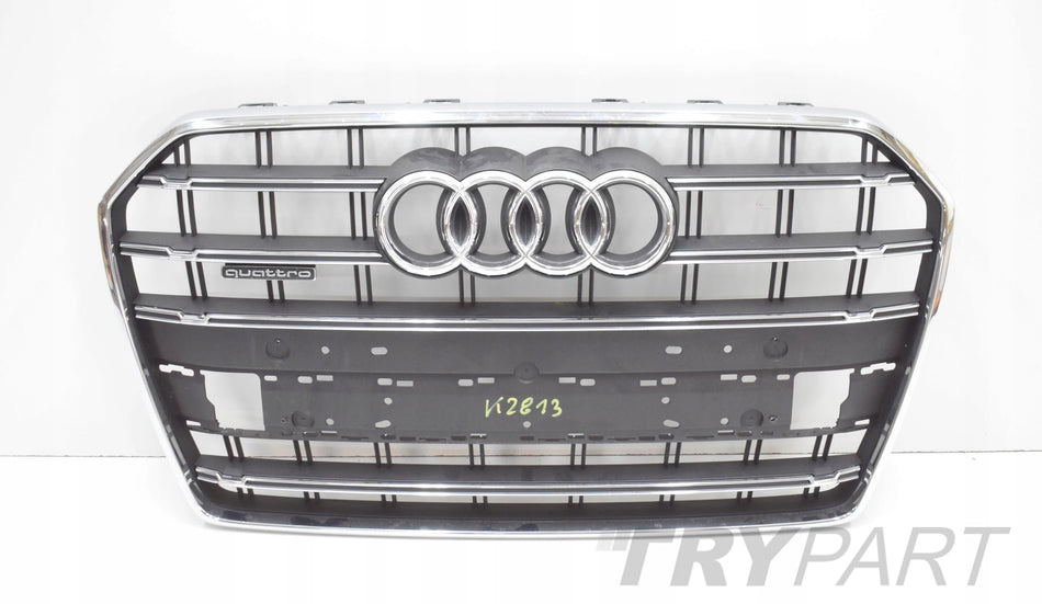 AUDI A6 S6 C7 4G S LINE GRILL CHROME BUMPER GRILLE FRONT ORG 4G0853651