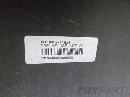 BMW 2 F22 F23 M Package Performance Rear Bumper