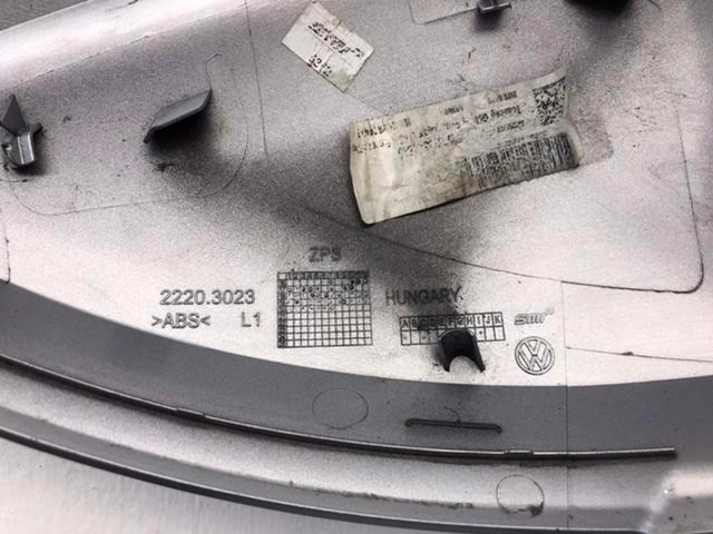 Volkswagen Touareg 3 generation 2018-2024 Left Side Wing Mirror Electric LHD OEM: 761857501E