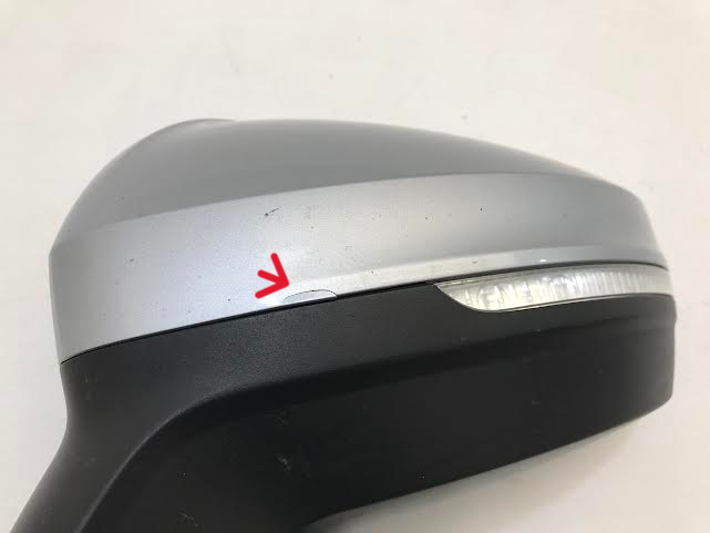 Volkswagen Touareg 3 generation 2018-2024 Left Side Wing Mirror Electric LHD OEM: 761857501E