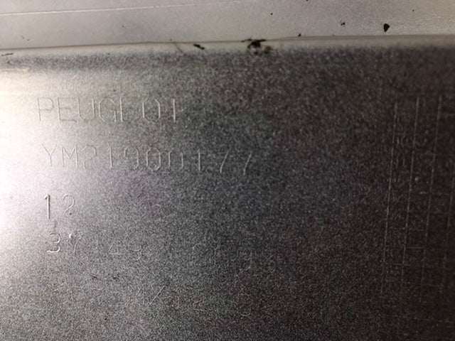 Peugeot RCZ 2010- Rear, Back Bumper YM21900177