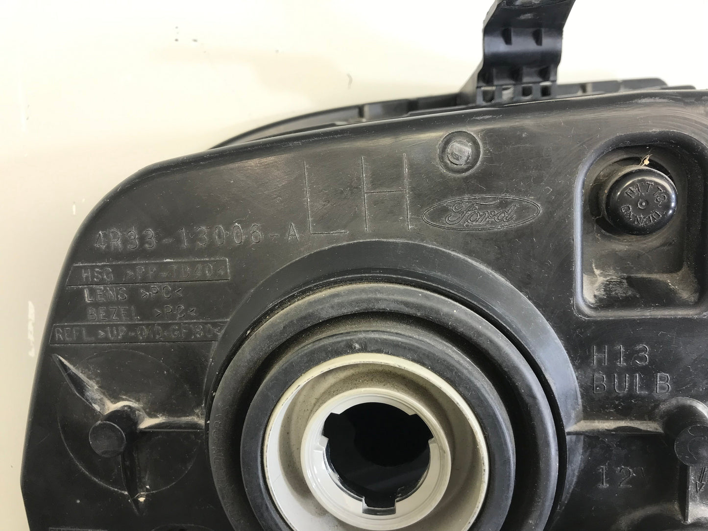 Ford Mustang V 2008 Front Headlight, Light Left OEM: 4R3313006AH