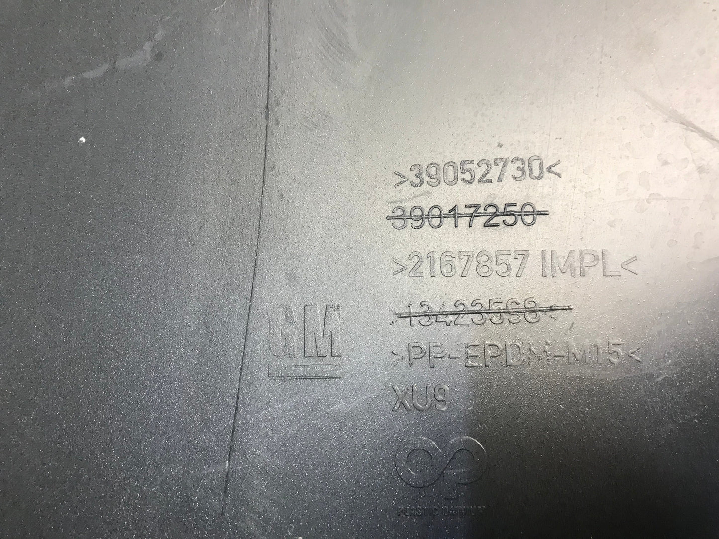 Opel / Vauxhall Astra K 2015- Front Bumper Used Genuine OEM: 39052730  /  39017250  /  2167857